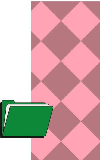 Folder image on a grid