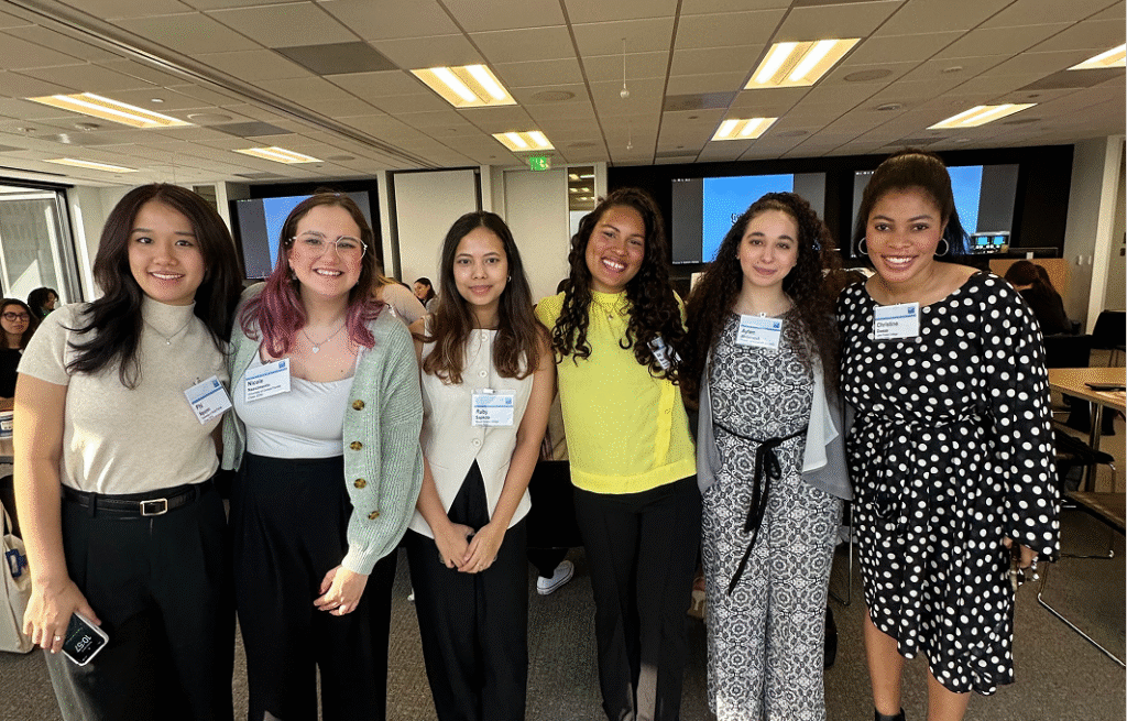 6 rtc members smiling at a company event