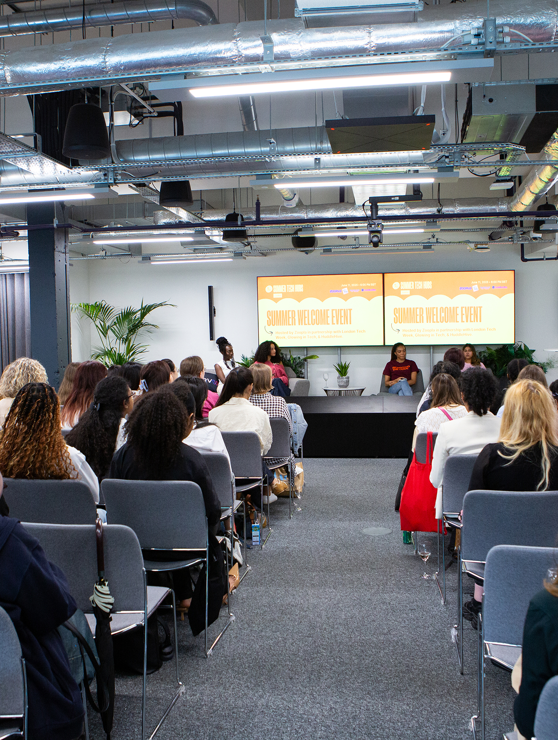 RTC women at a summer welcome event