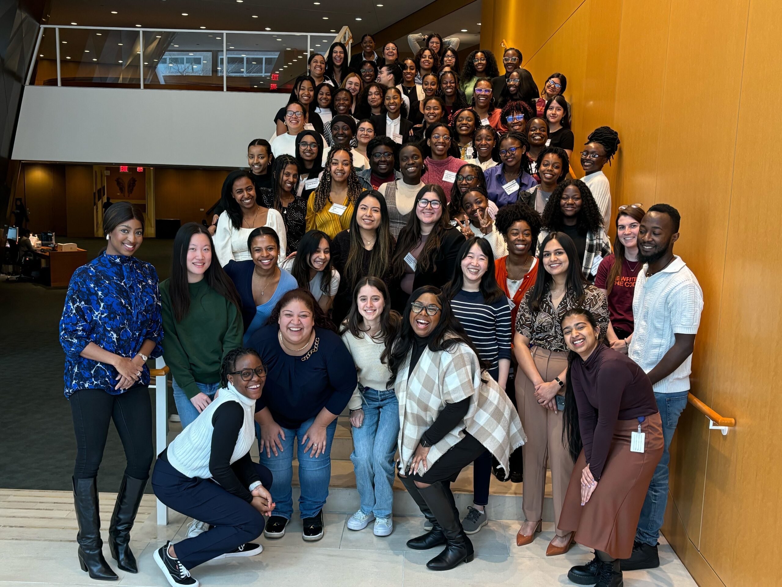 Group of RTC women at a Goldman Sachs onsite event