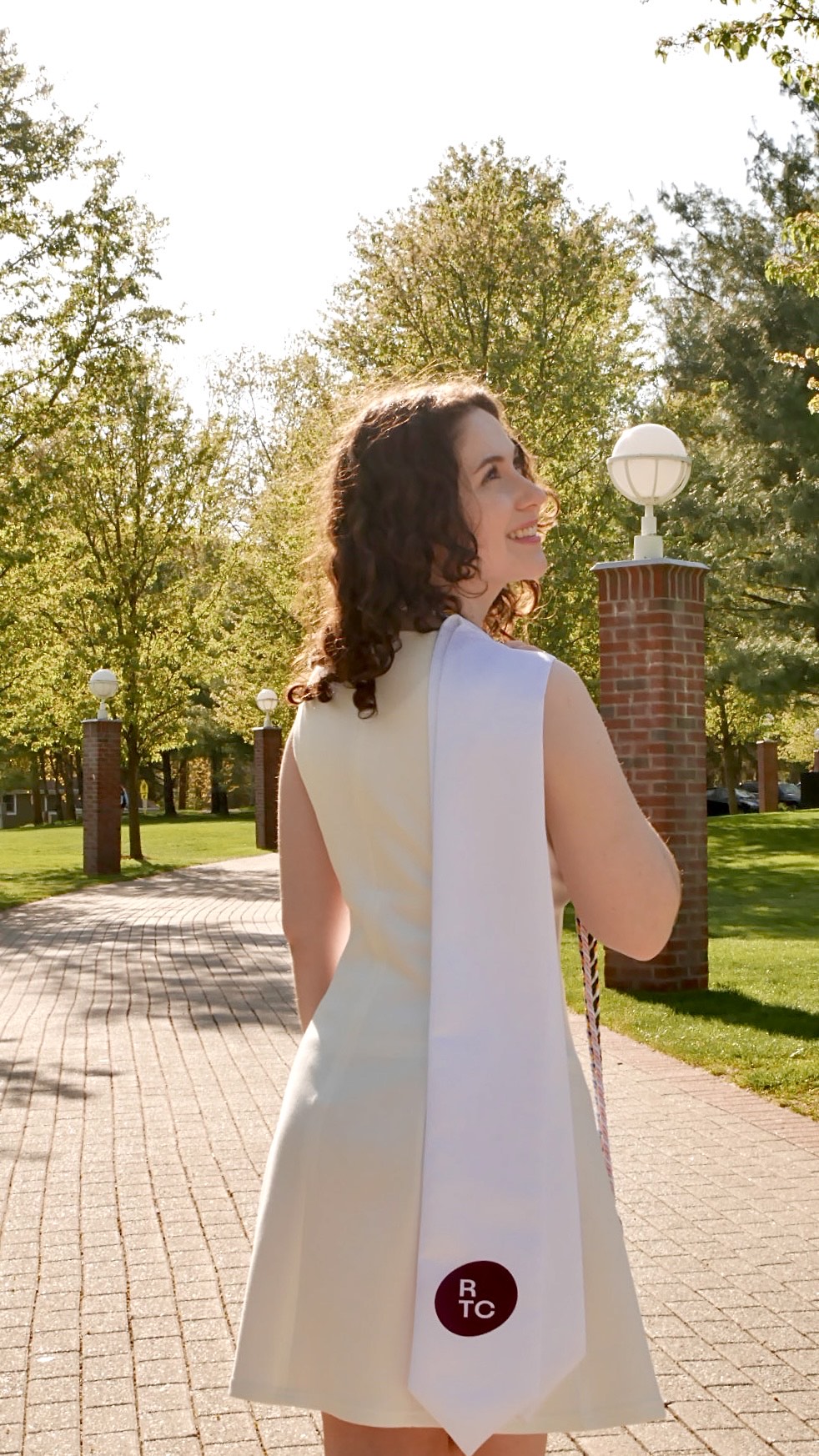 Julia Bock with RTC stole